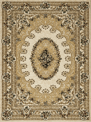 Российский прямой бордовый ковер акварель 20636