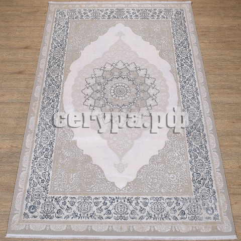 Турецкий прямой кремовый ковер gloria a0266a