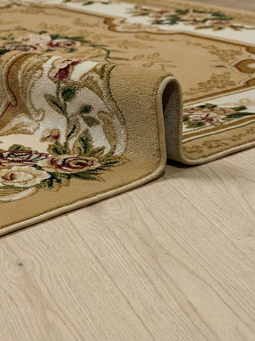 Российский прямой бордовый ковер акварель 20606